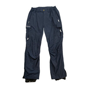 Ripzone Snowboarding Pants Mens XL Waterproof Core Cargo Elastic Waist Lined Ski